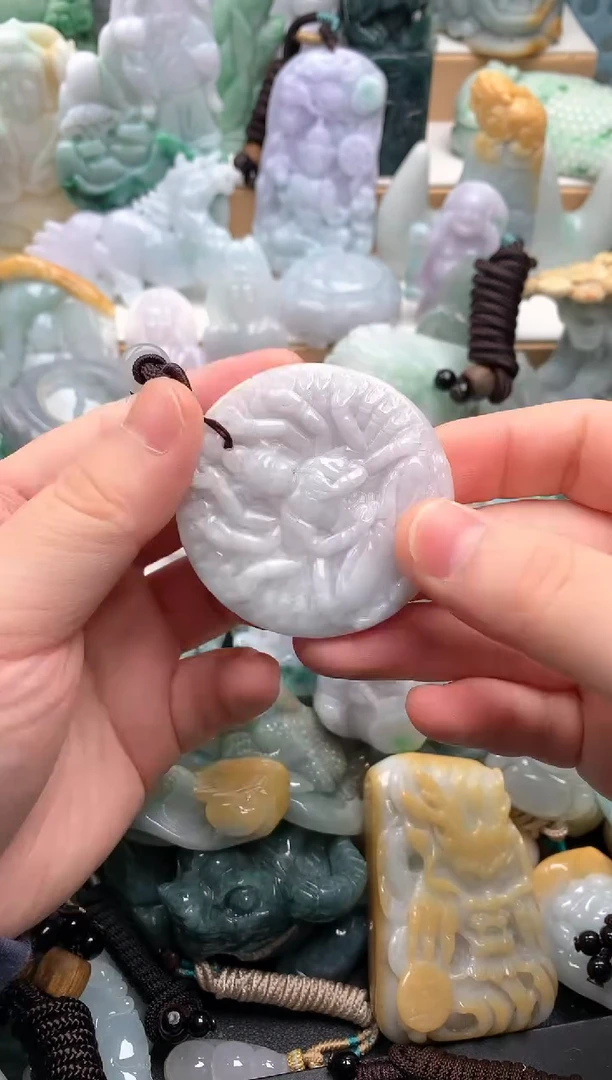 吊坠(不含链)未镶嵌翡翠1