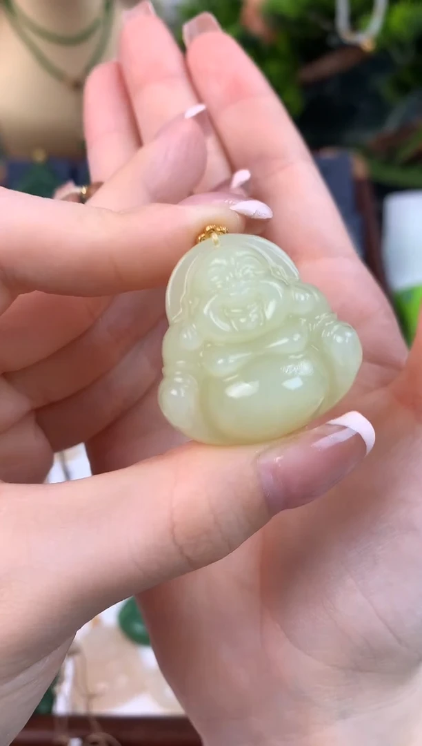 颈饰未镶嵌和田玉吊坠30mm