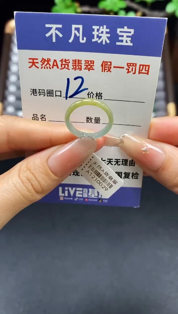 未镶嵌戒指翡翠天然A货翡翠10029