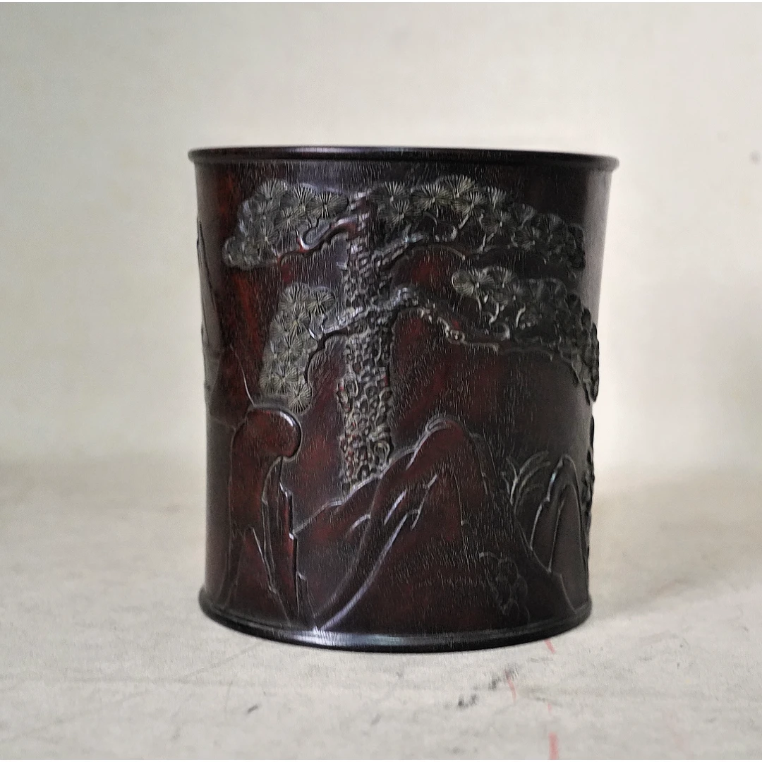 文华开物第187期拍品 1 清代 紫檀笔筒