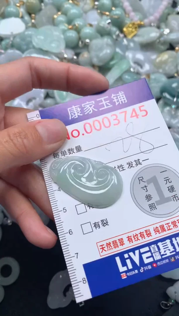 颈饰未镶嵌翡翠745