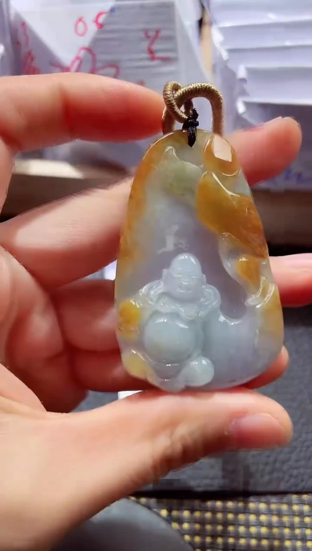 未镶嵌挂件翡翠00008832