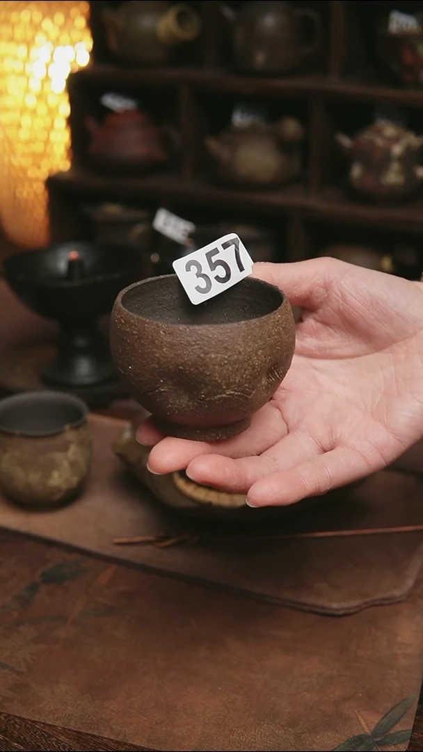 357号紫砂全手主人杯75毫升