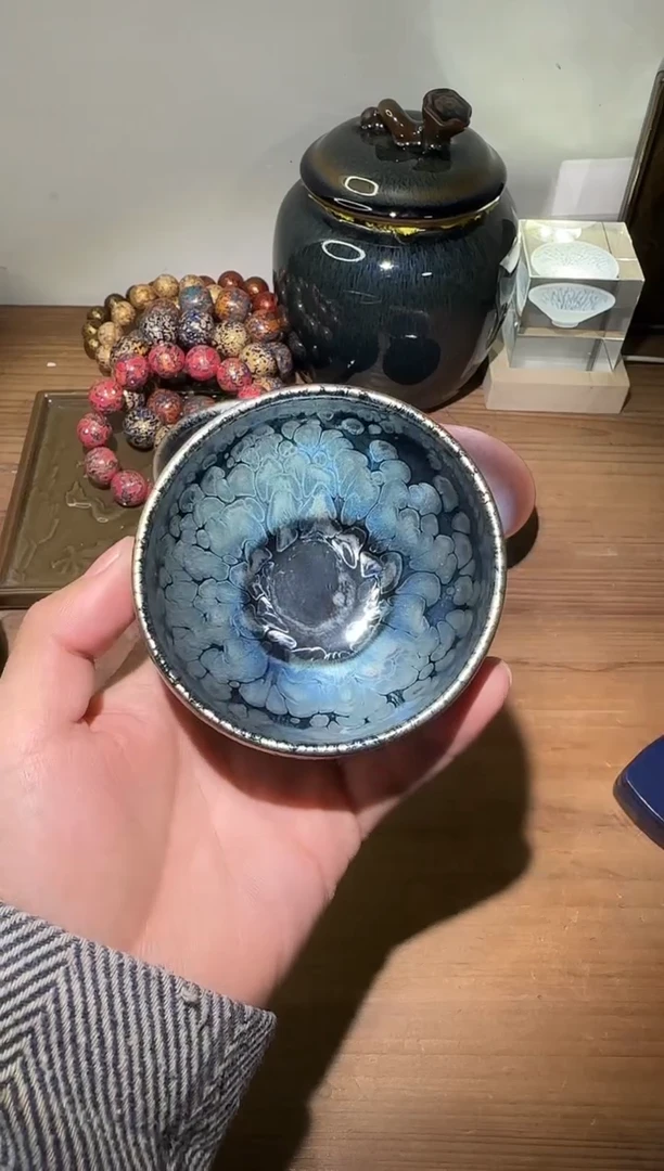 茶盏建阳建盏茶杯一只