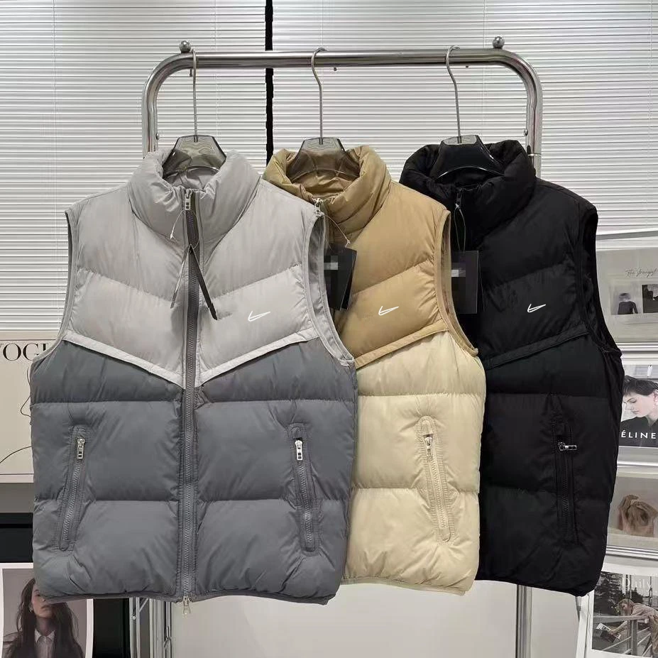 小勾家印花标 |加厚款马甲  男女同款棉衣 防风保暖坎肩背心