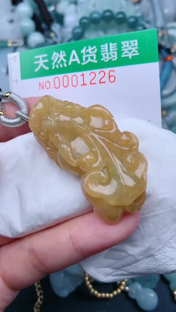 翡翠未镶嵌颈饰.0001226