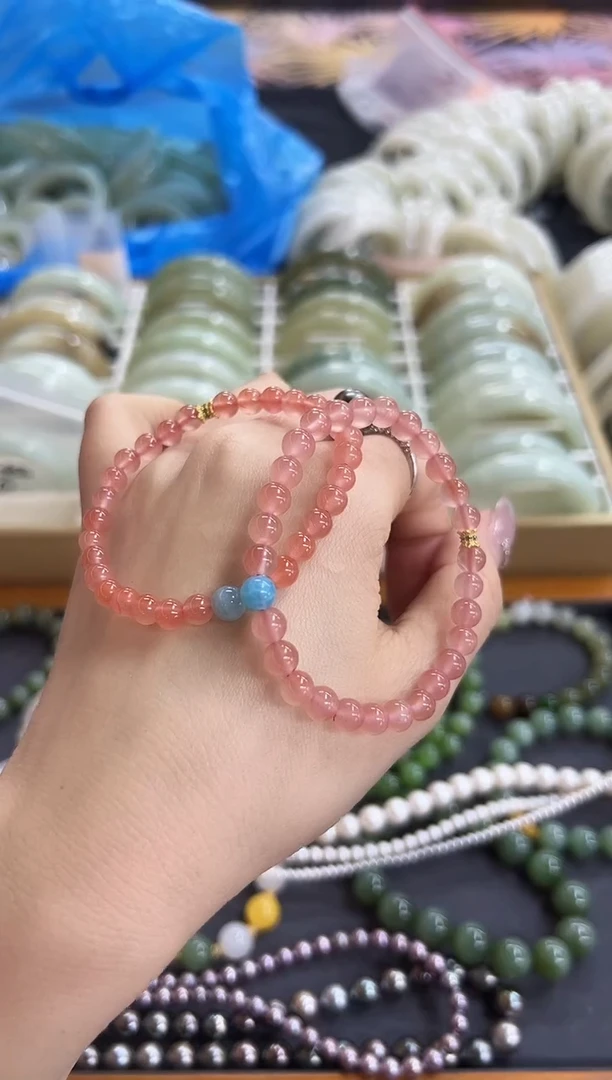 【闪购商品】南红玛瑙手链合金gs5431