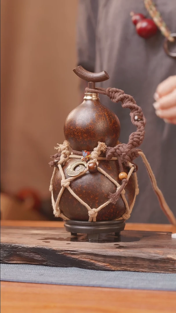 822号链接精品大漆葫芦现货现发[一物一拍]