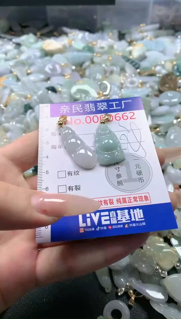 【闪购商品】翡翠吊坠(不含链)未镶嵌662