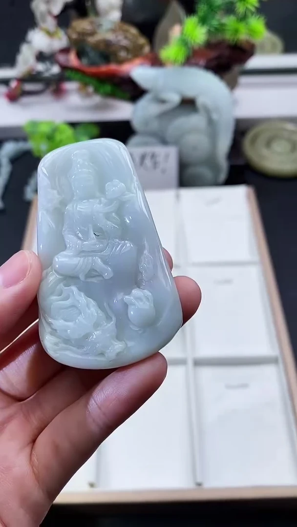 颈饰未镶嵌翡翠天然缅甸A货翡翠