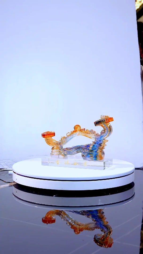 琉璃摆件WG0502琉璃如意摆件