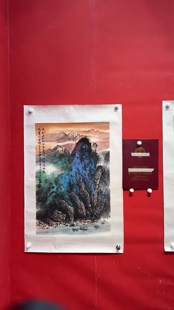 国画画家陆远华纯手绘原作