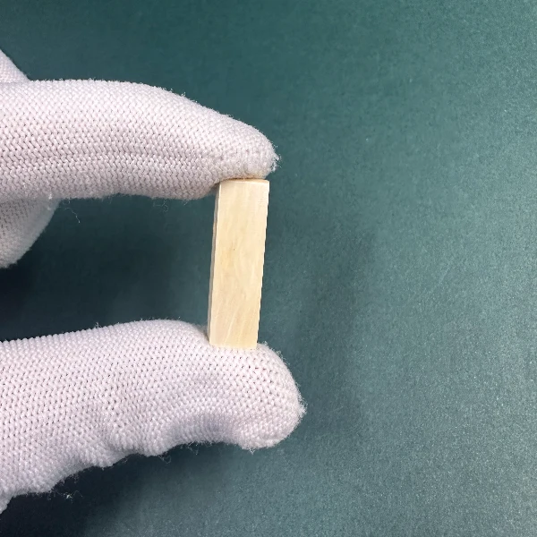 H5829天然猛犸牙一字三通 支持鉴定 假一罚四