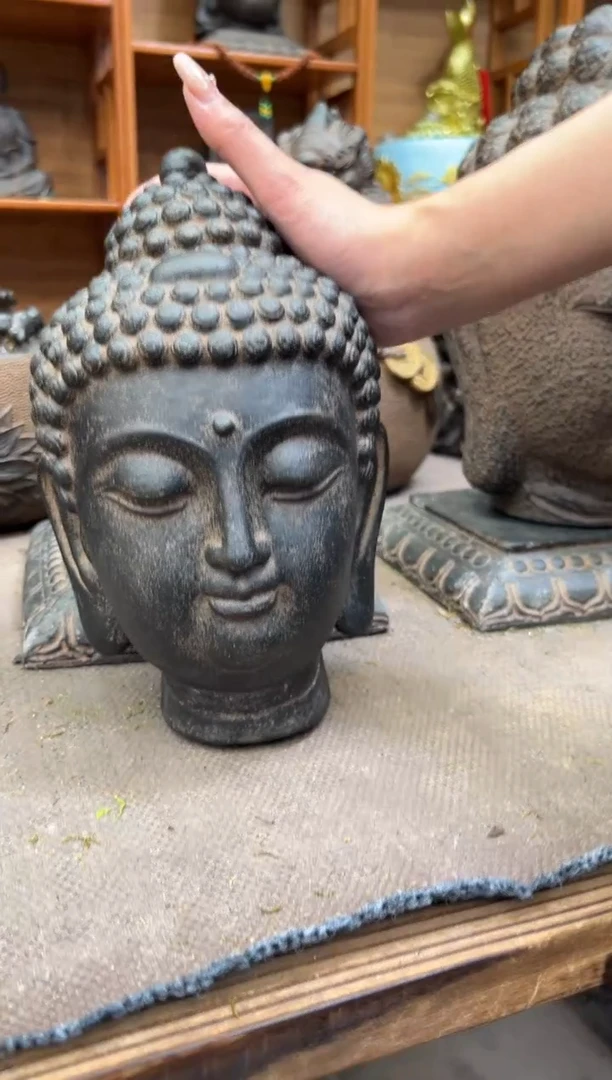 陶土【火山泥】小佛首