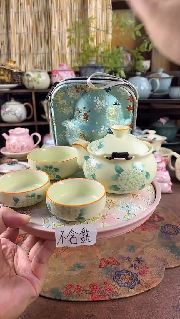 1壶3杯1个包包 不含盘
