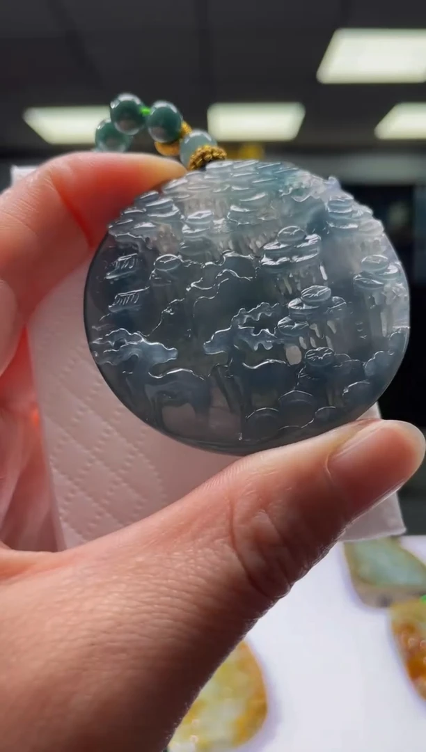 【闪购商品】翡翠吊坠(不含链)未镶嵌WY0213064(多样性发其一)