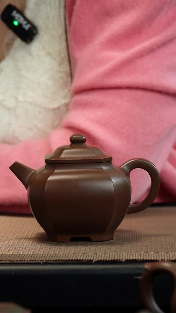 【闪购商品】紫砂茶壶老紫泥四方抽角