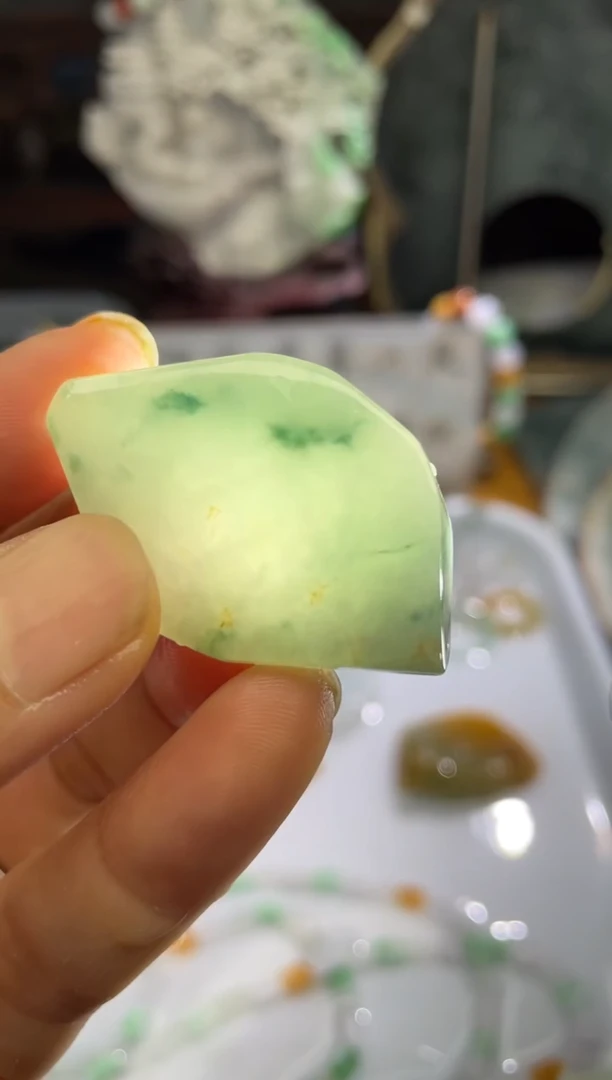 未镶嵌挂件翡翠天然缅甸翡翠A货