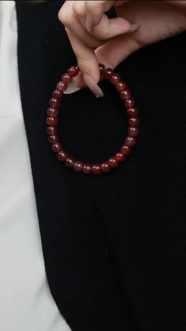 未镶嵌手串南红玛瑙S-176