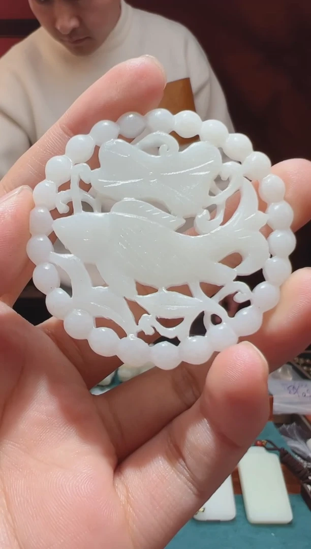 【闪购商品】和田玉吊坠(不含链)未镶嵌1