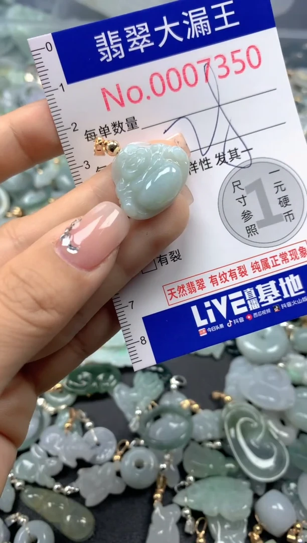 颈饰未镶嵌翡翠7350