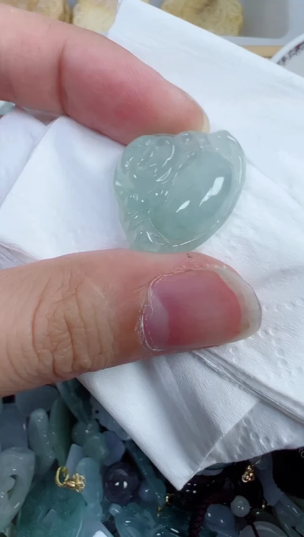 散珠翡翠720号链接，A货翡翠