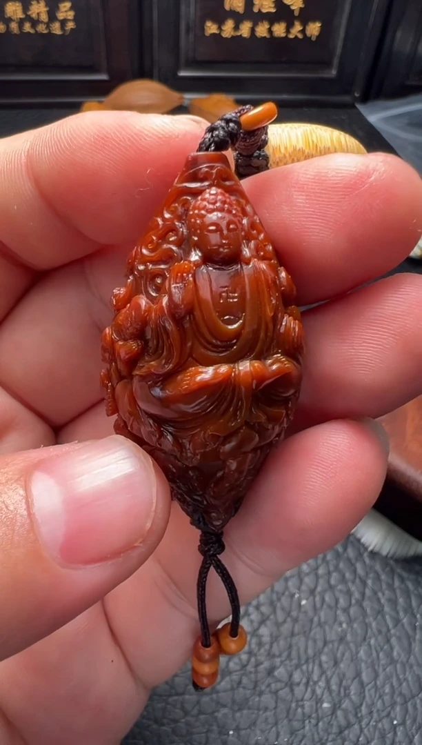 手串/手链橄榄核回血姜昆本工十八罗汉拜如来单件