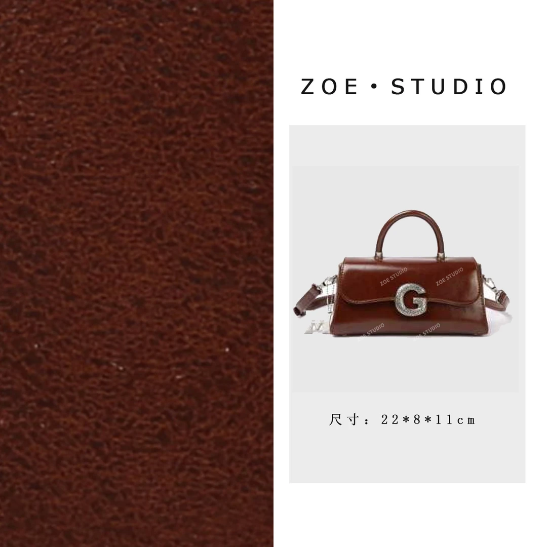 【佐伊甄选】SKL-7809-1-摩卡色轻奢女士时尚潮流通勤腋下斜挎包