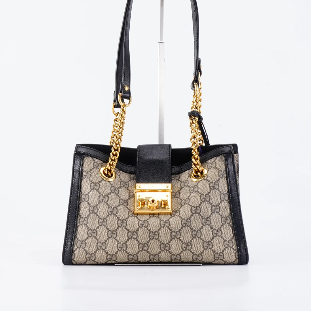 99新 GUCCI/古驰 【白菜】padlock链条包小号/BG22007489