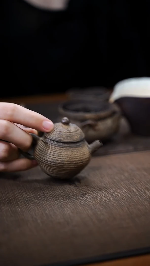 全手工制作  南蛮后手壶70cc