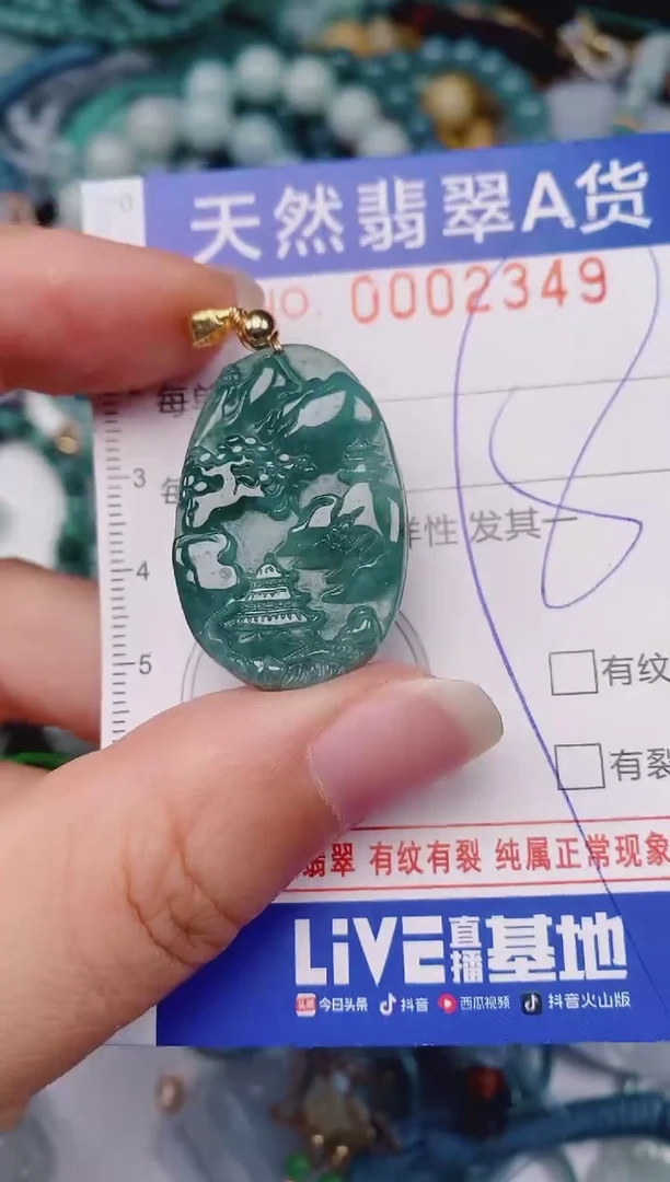 颈饰未镶嵌翡翠00002349