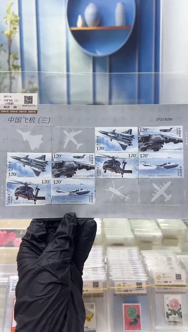 2021-6 中国飞机 小版