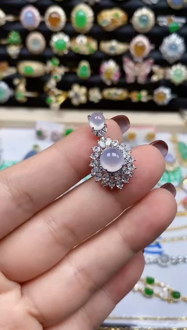 银S925镶嵌戒指翡翠1938