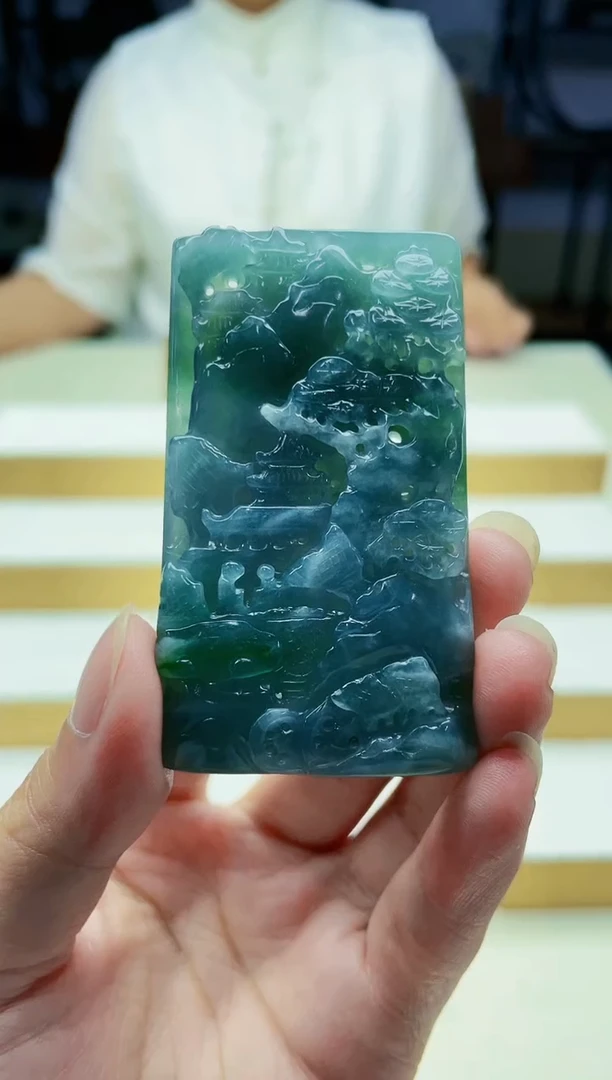 未镶嵌定制翡翠毛货09190123