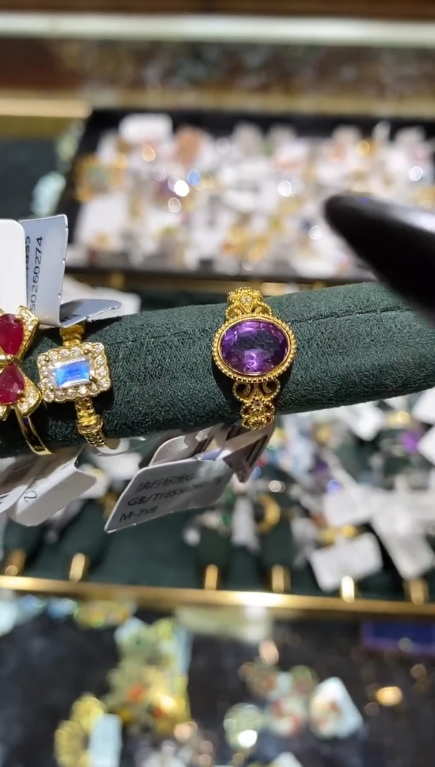 琉璃铜合金楚楚珠宝中古甄选不退换