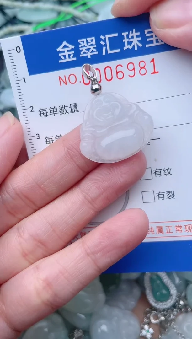 颈饰未镶嵌翡翠6981