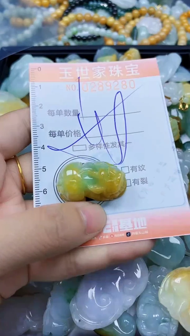 翡翠未镶嵌颈饰闪购0289280多样性发其一