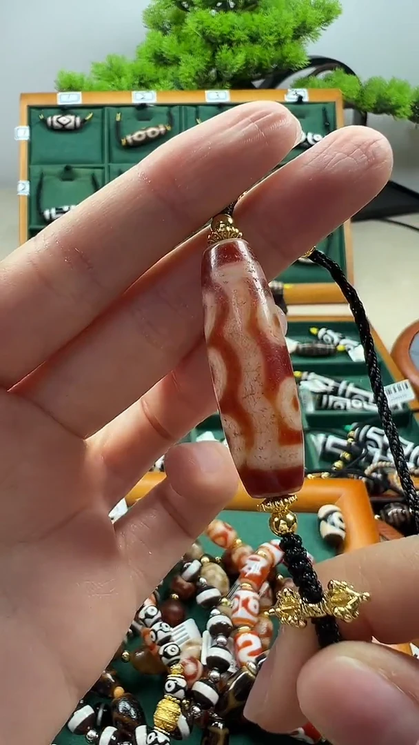 玛瑙/玉髓（覆膜）颈饰合金17.（微瑕随机发货）