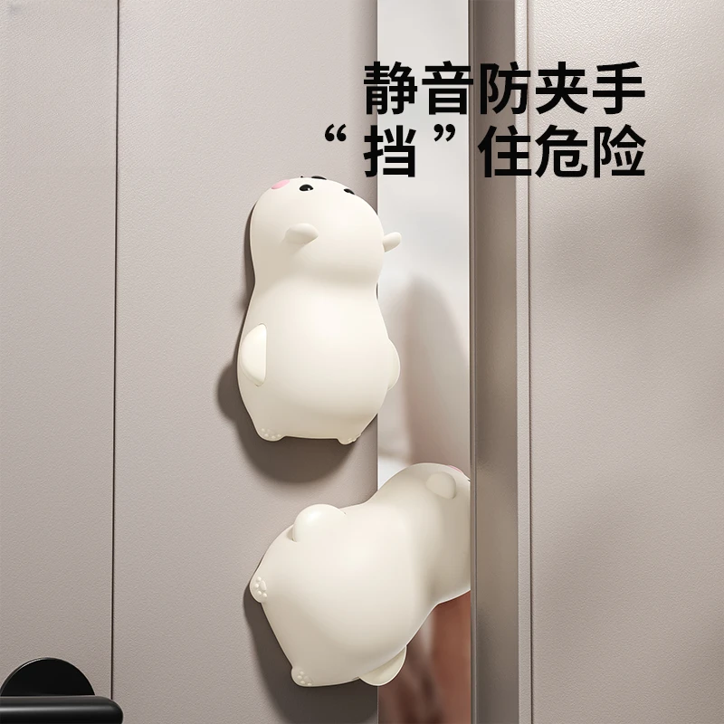 防夹手门卡门夹儿童自动滑落安全阻门神器宝宝房间关门防撞卡门挡