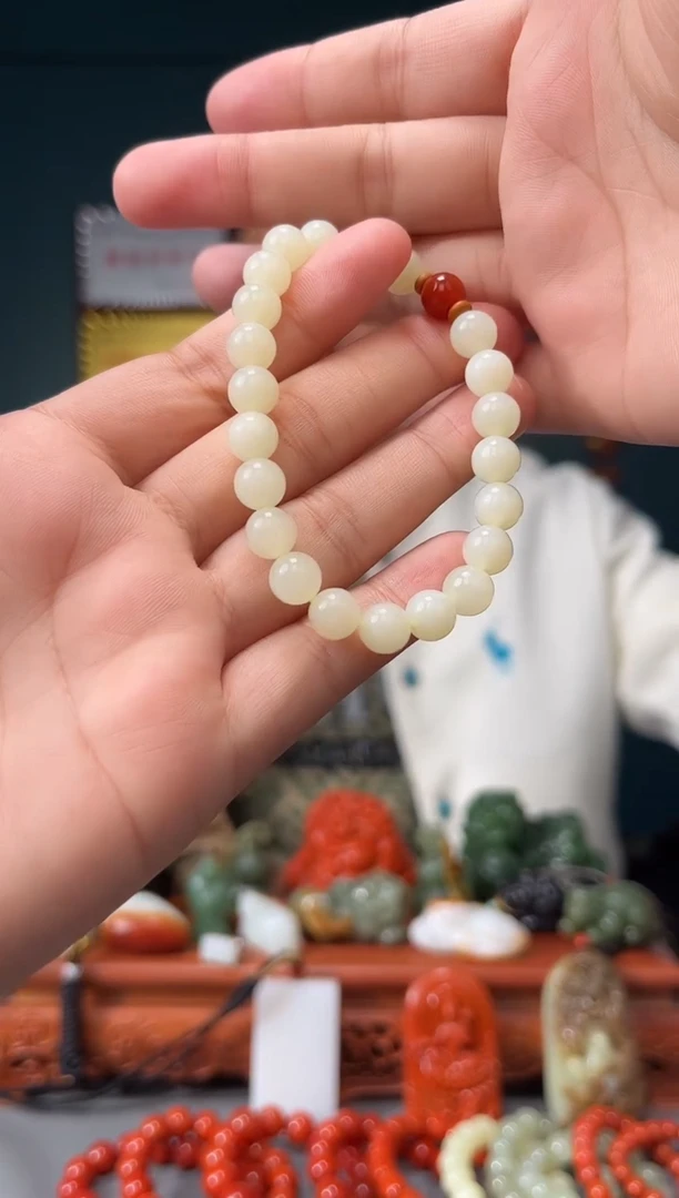 【闪购商品】和田玉手串未镶嵌7+