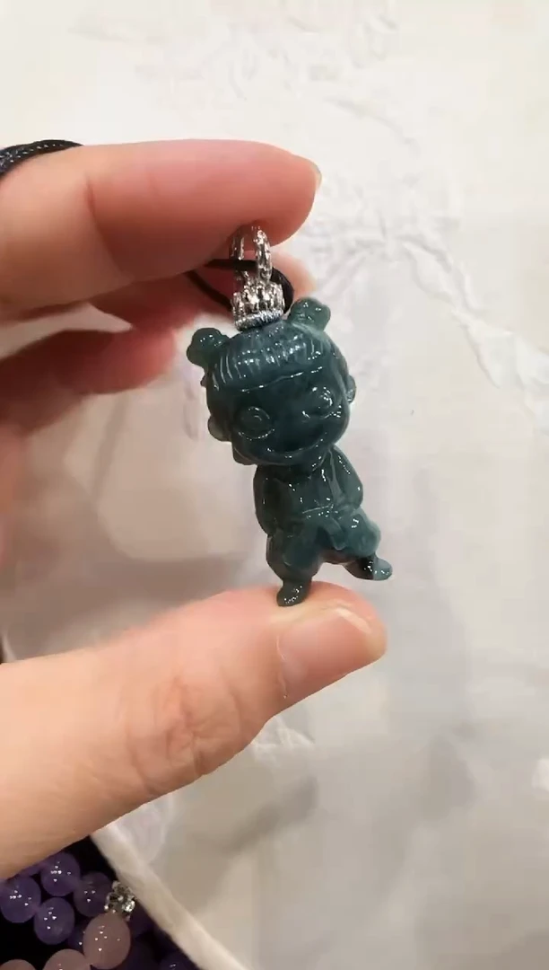 颈饰未镶嵌翡翠国风