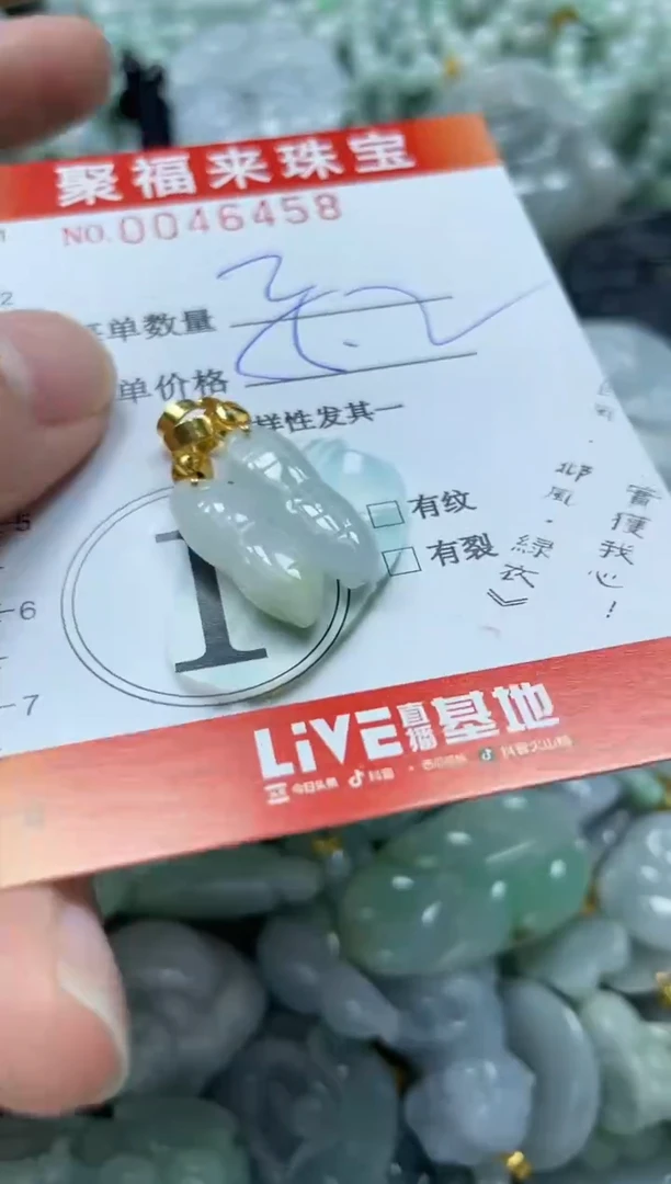 【闪购商品】翡翠颈饰未镶嵌闪购0046458