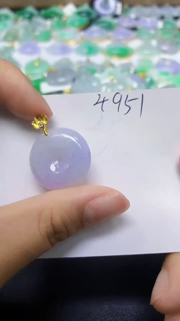 翡翠未镶嵌颈饰 天然缅甸翡翠A货