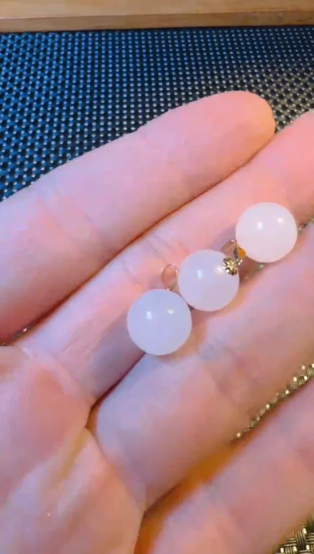 【闪购商品】和田玉吊坠18K金镶嵌吊坠-多样性只发一件