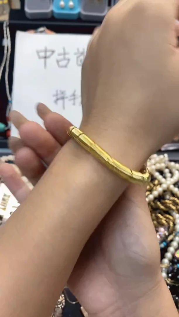珐琅铁合金锐锐中古首饰默认微瑕编号1