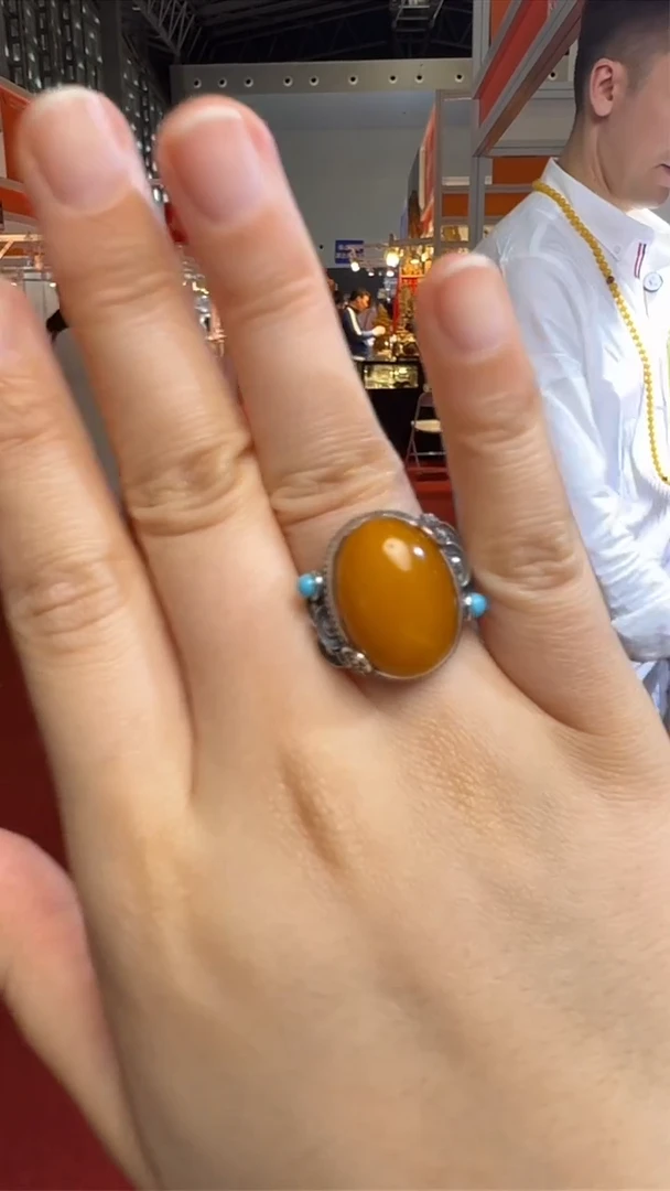 未镶嵌颈饰琥珀上海珠宝展假一罚十