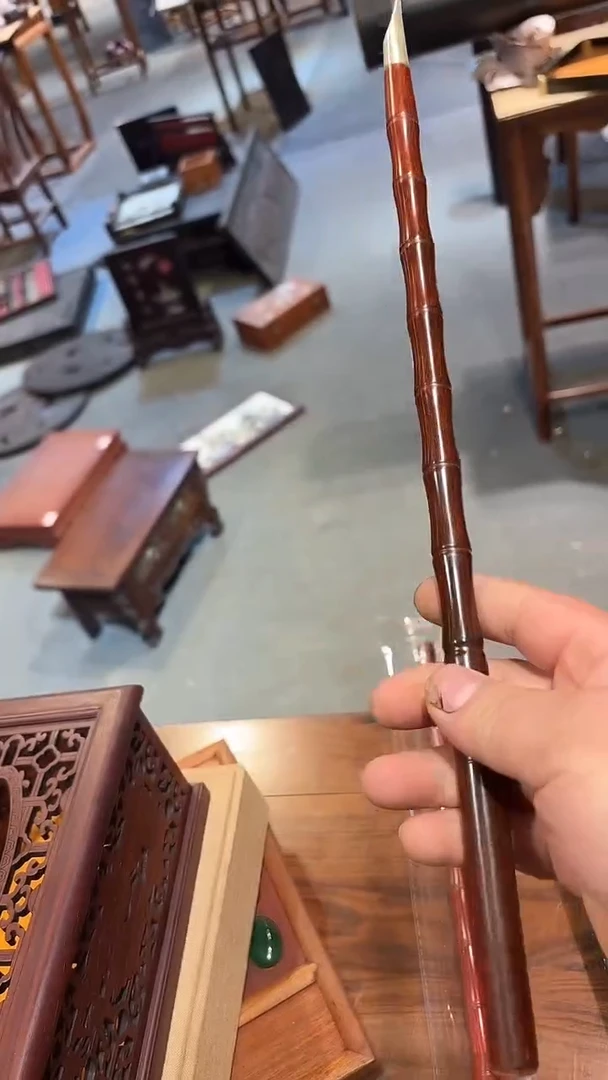 紫檀痒痒挠子得到打分