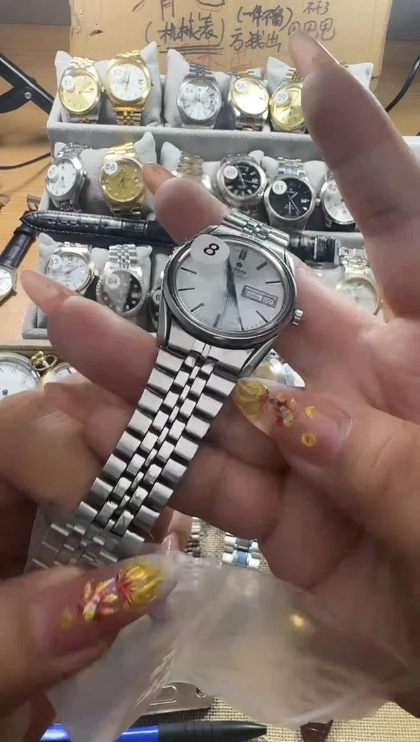 机械机芯金属钢手表配件，拆件用的，需要洗油保养