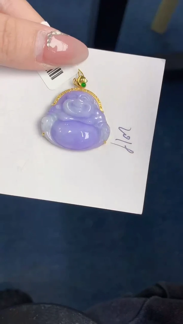 【闪购商品】翡翠颈饰18K金镶嵌000000000