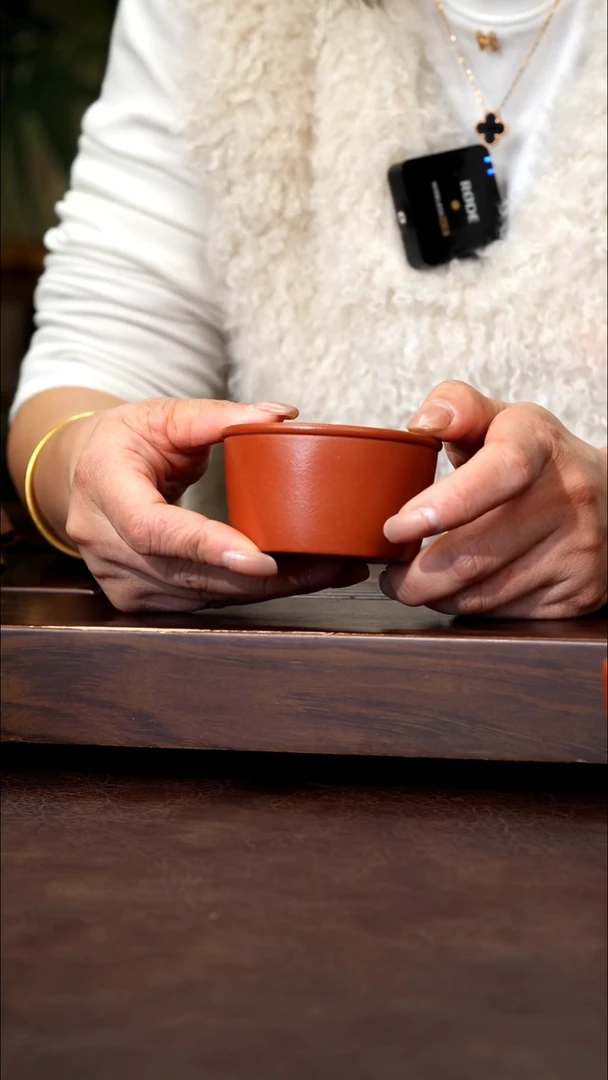 茶壶紫砂赵庄朱泥平底杯